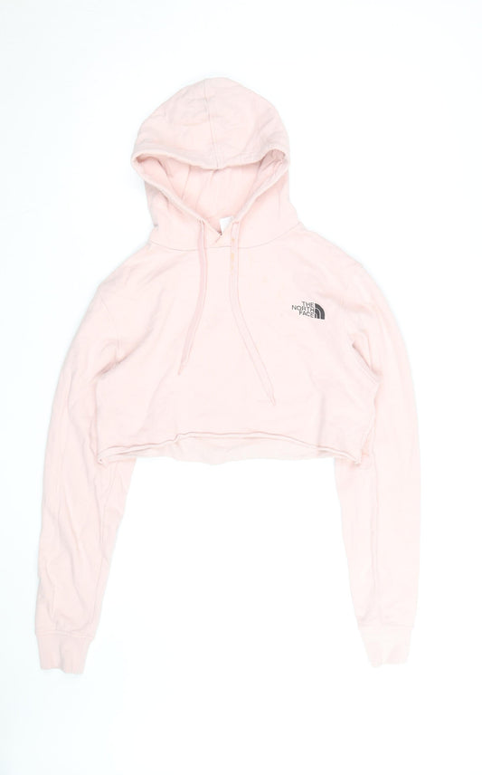 The North Face Unisex Pink Graphic Pullover Hoodie Size M