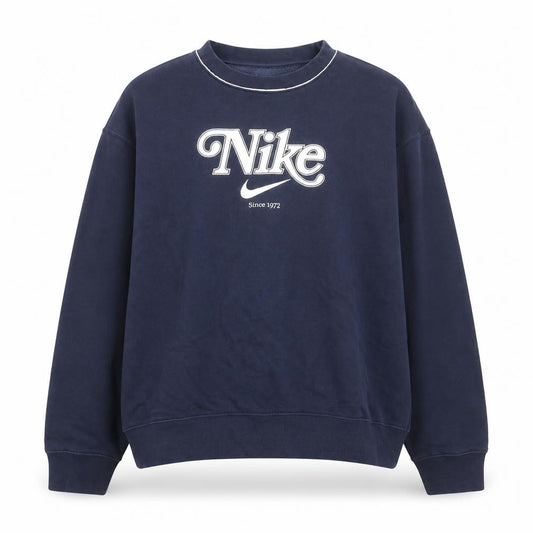 Nike Men's Blue L Pullover Sweatshirt Crew Neck Sports Fleece