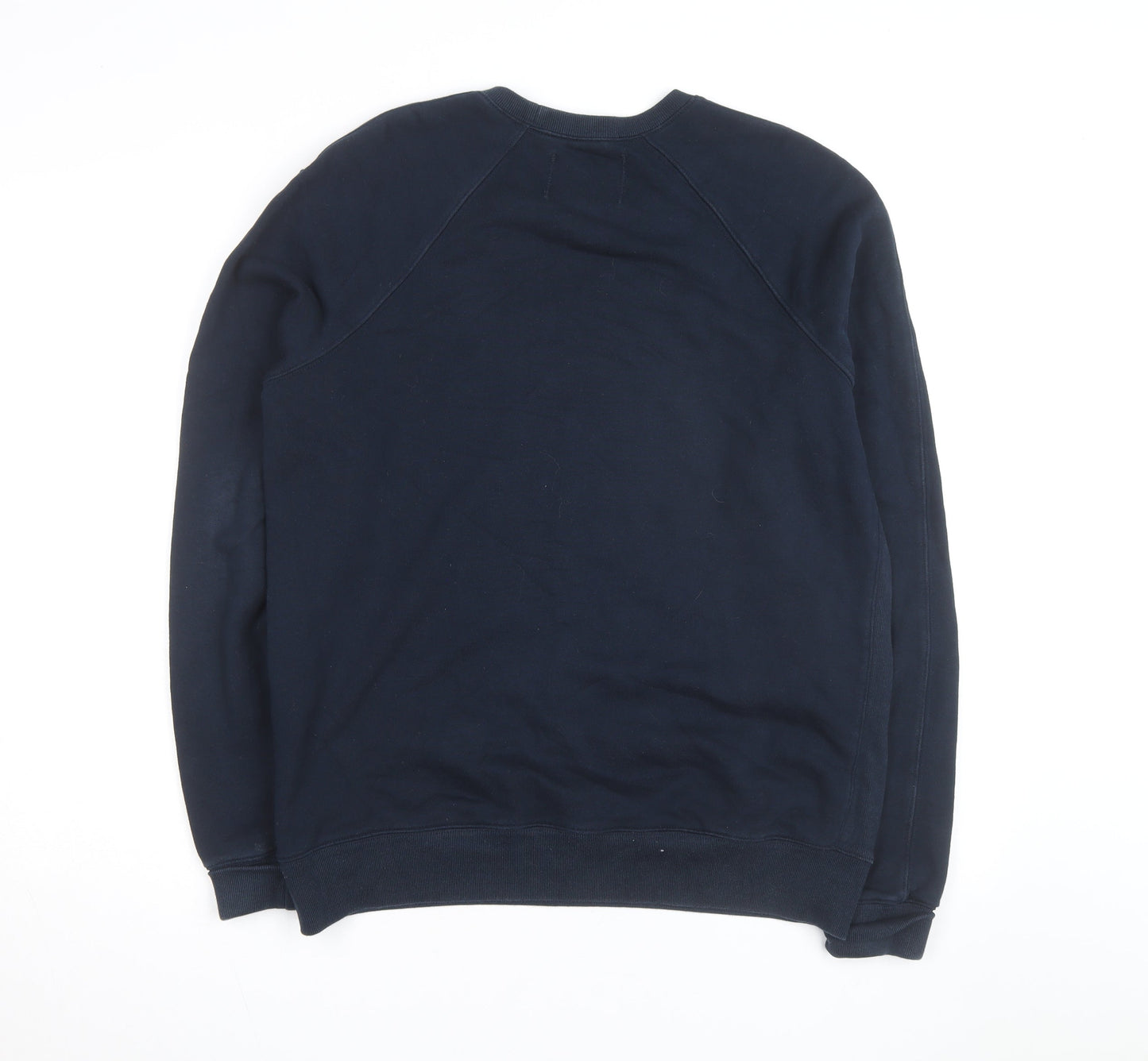 Rocky Mountaineer Men's Blue Crew Neck Pullover Sweatshirt Size L