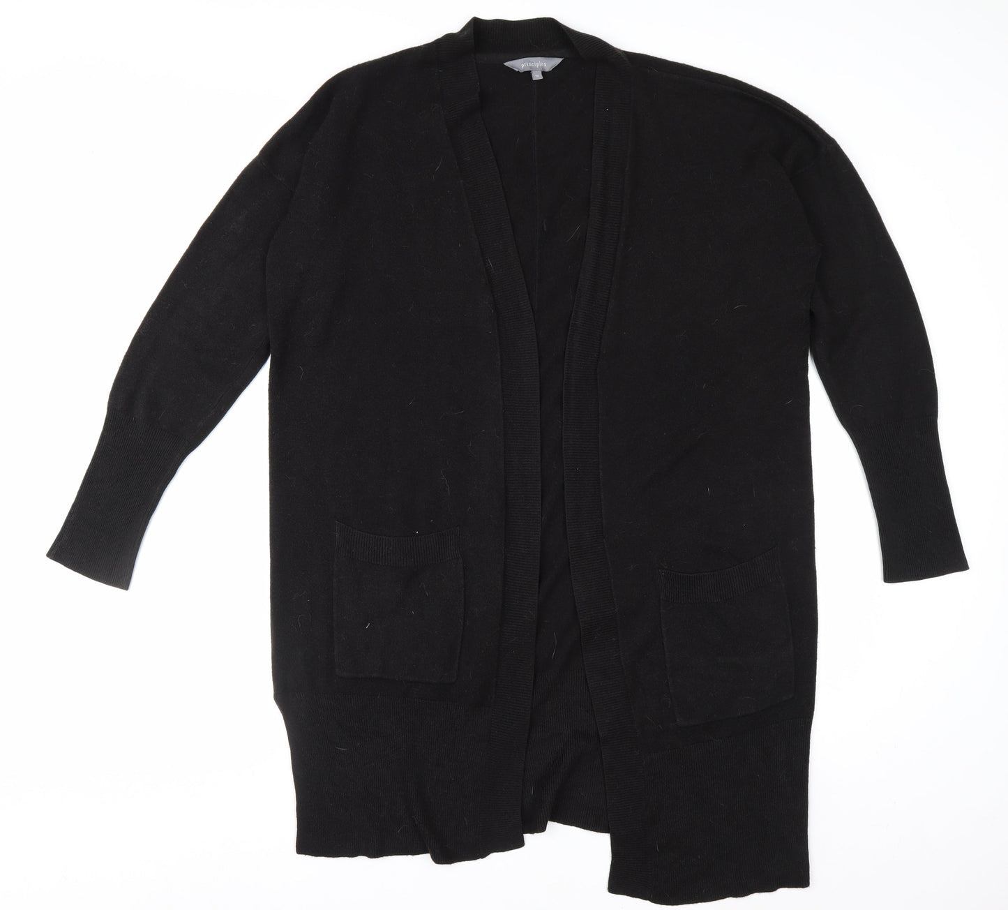 Principles Women’s Black Long Sleeve Knit Cardigan Size 16