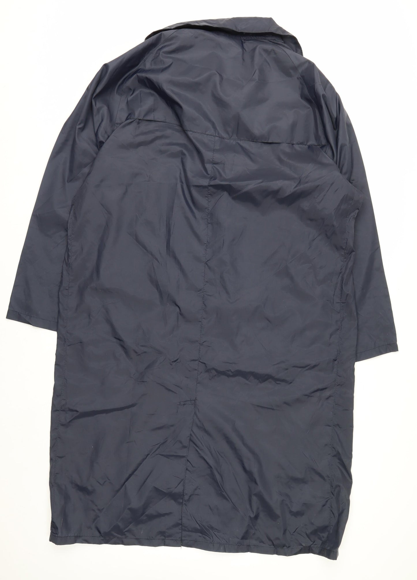 Rainstar Men's Blue M Waterproof Nylon Long Rain Coat