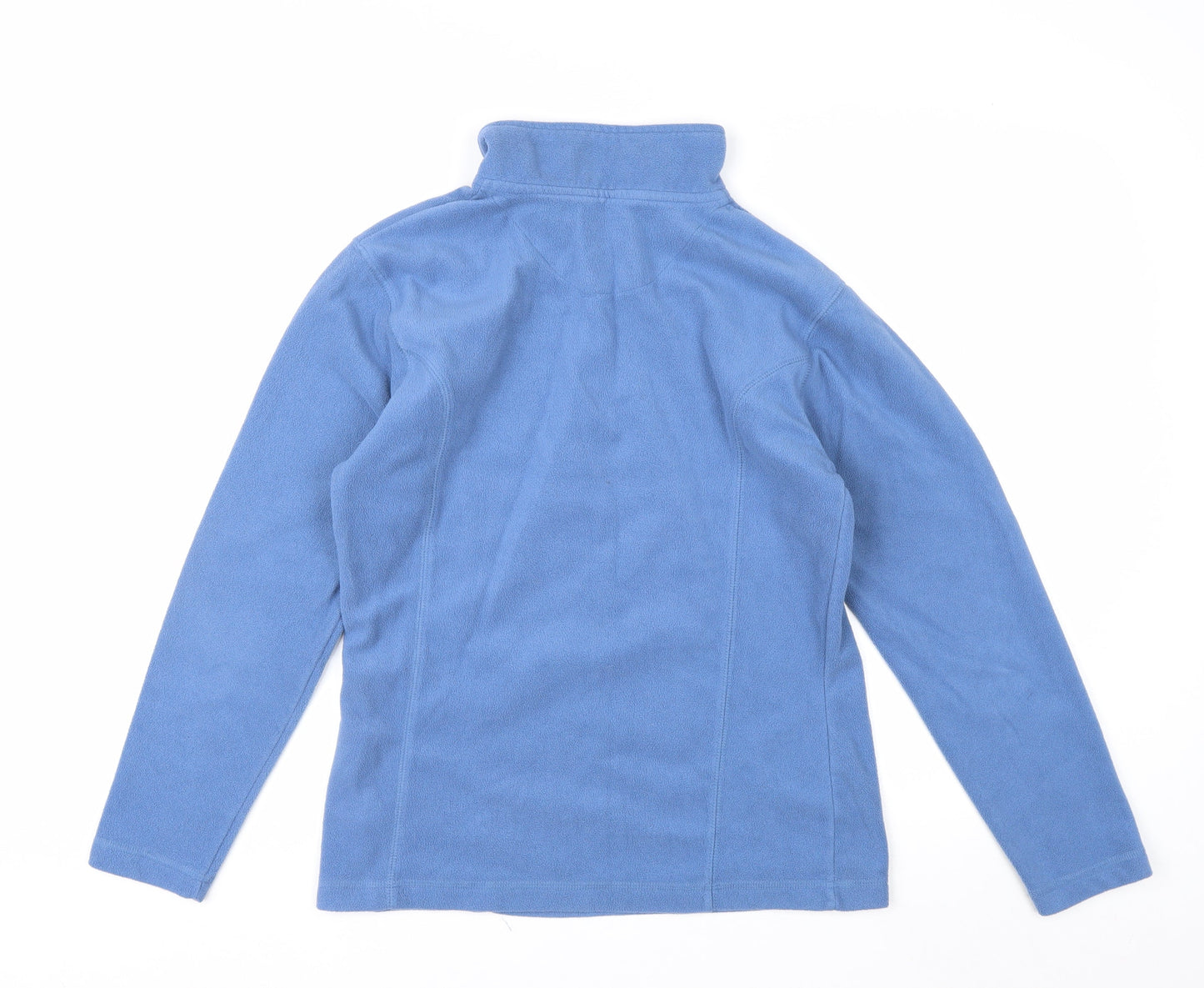 Trespass Women's Blue Fleece Pullover Sweatshirt Medium 1/2 Zip