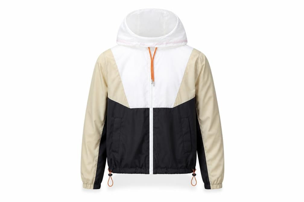 H&M Divided Mens Multicoloured S Windbreaker Hooded Jacket