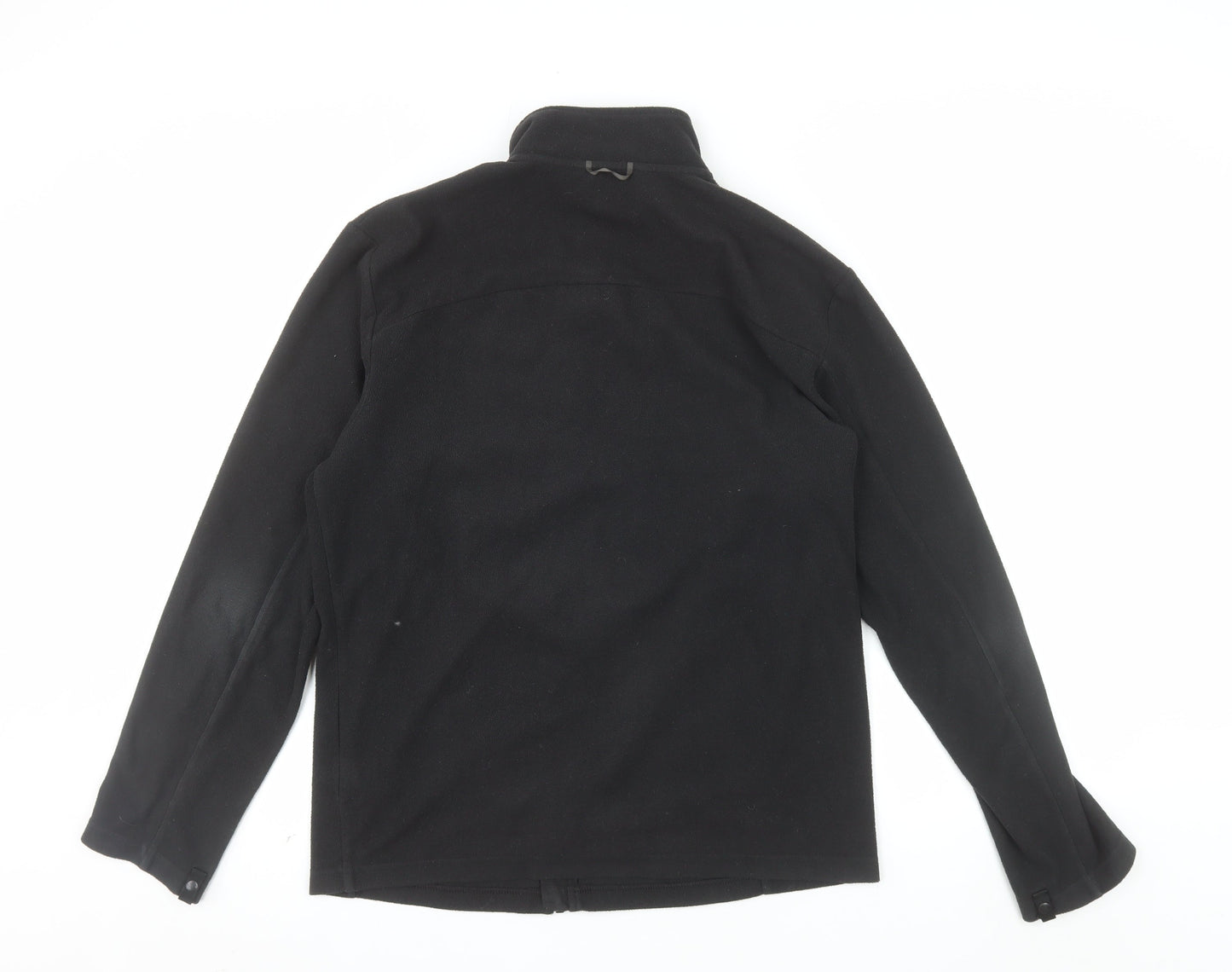 The North Face Mens Black Fleece Full Zip Jacket Size M