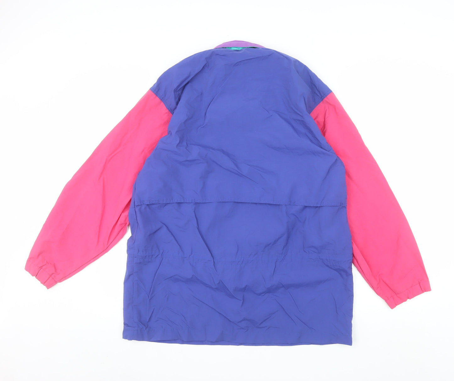 American Eagle Outfitters Women’s Multicoloured Nylon 90s Anorak Jacket Size S