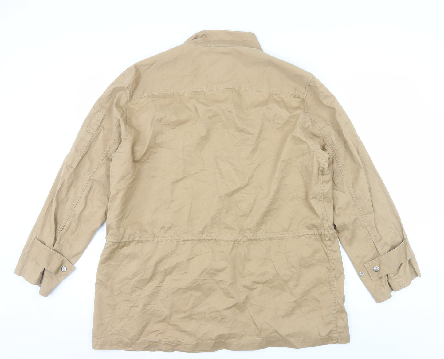 Ralph Lauren Men's Beige Cotton Military Field Jacket M Regular