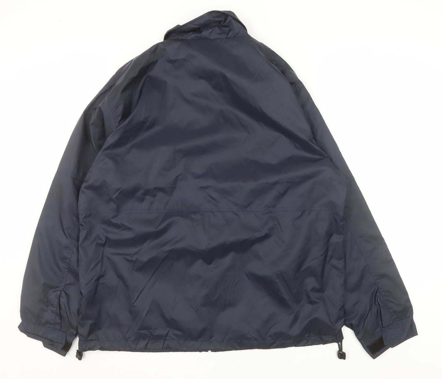 Brooklynn Fine Casuals Men's Navy Blue Windbreaker Jacket M