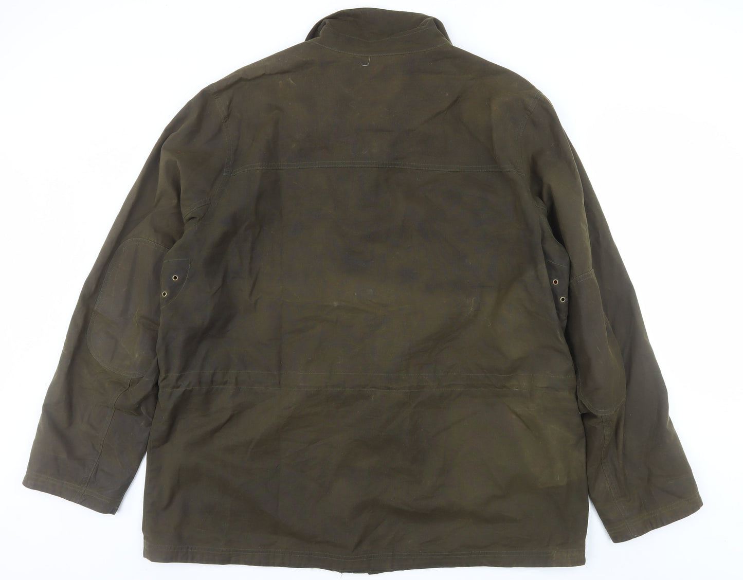 L.L. Bean Men's Brown 2XL Tall Waxed Cotton Outdoor Jacket
