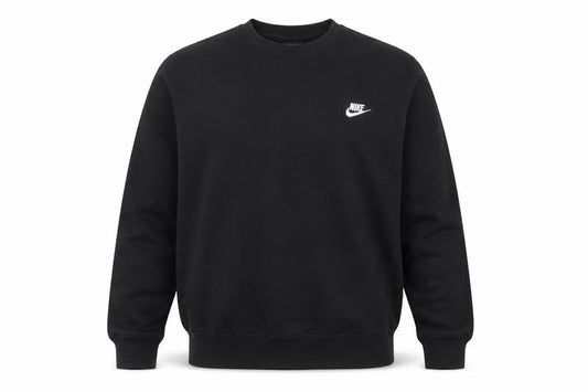 Nike Men's Black XL Pullover Crew Neck Fleece Sweatshirt