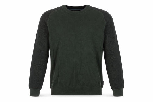 Ted Baker Men's Green Cotton Crew Neck Pullover Jumper Size L