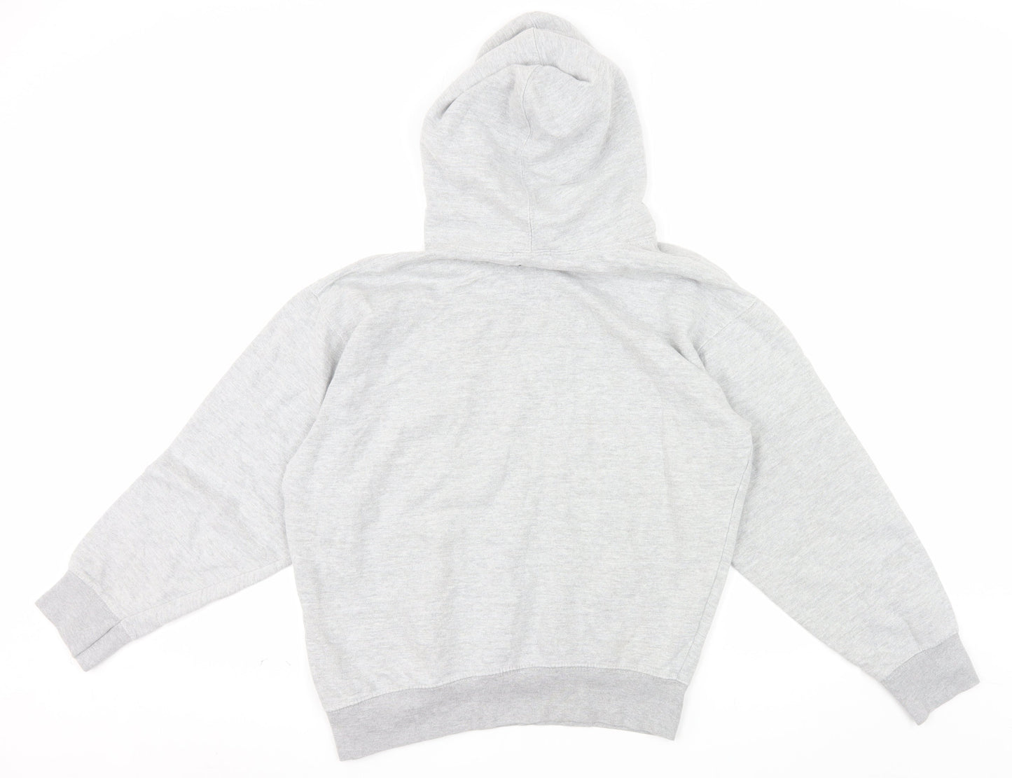 PrettyLittleThing Unisex Grey Chicago Pullover Hoodie Size S
