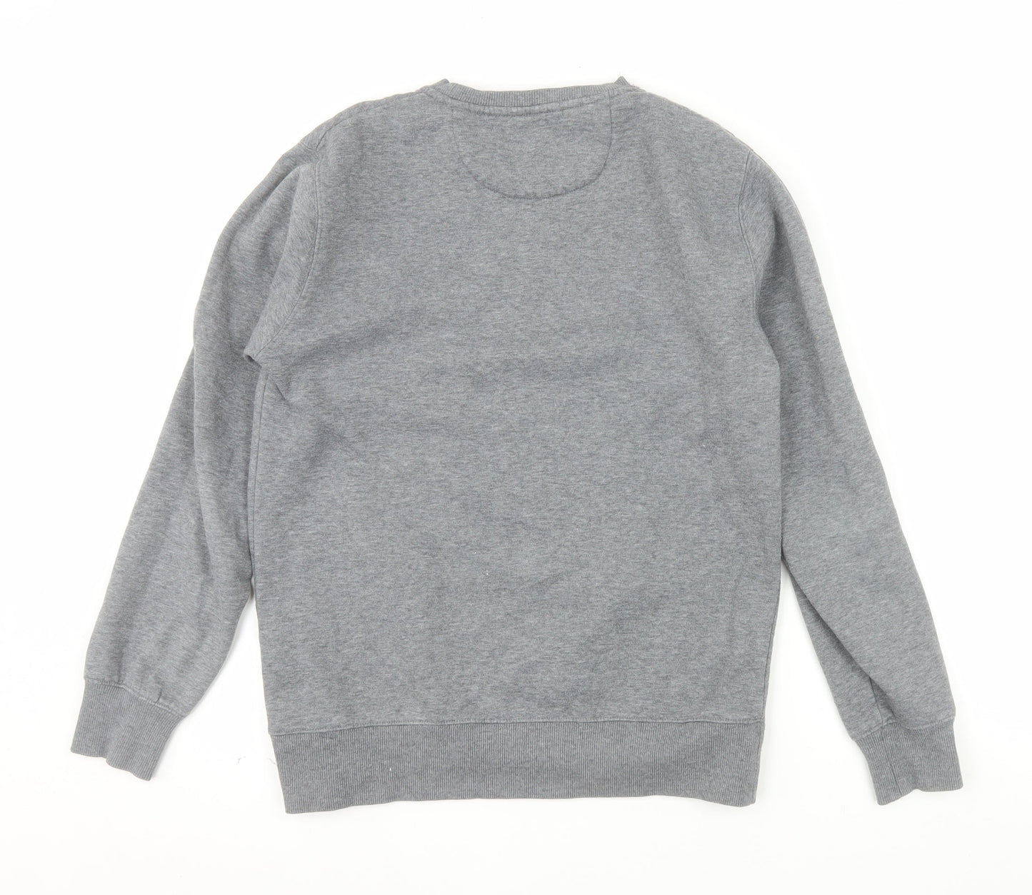 Penfield Mens Grey Small Crew Neck Pullover Sweatshirt