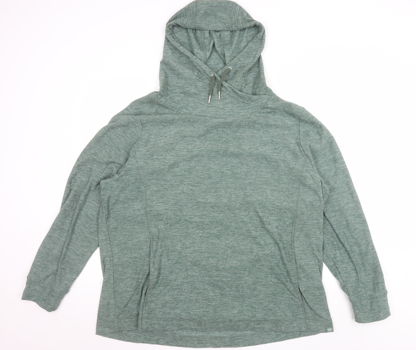 Regatta Great Outdoors Women’s Green Pullover Hoodie Size 22 Polyester