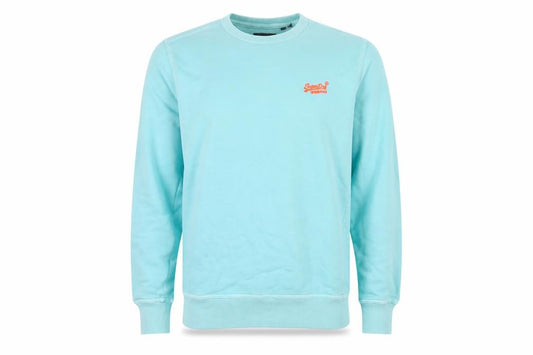 Superdry Men's Blue XS Crew Neck Pullover Sweatshirt