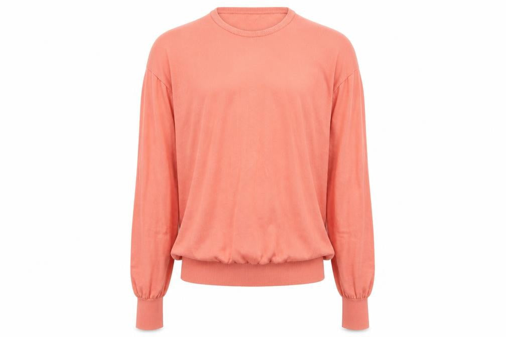Glenmuir Mens Pink Wool Crew Neck Pullover Jumper XL