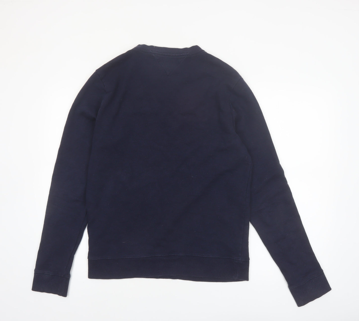 Tommy Hilfiger Men's Blue Logo Pullover Sweatshirt M