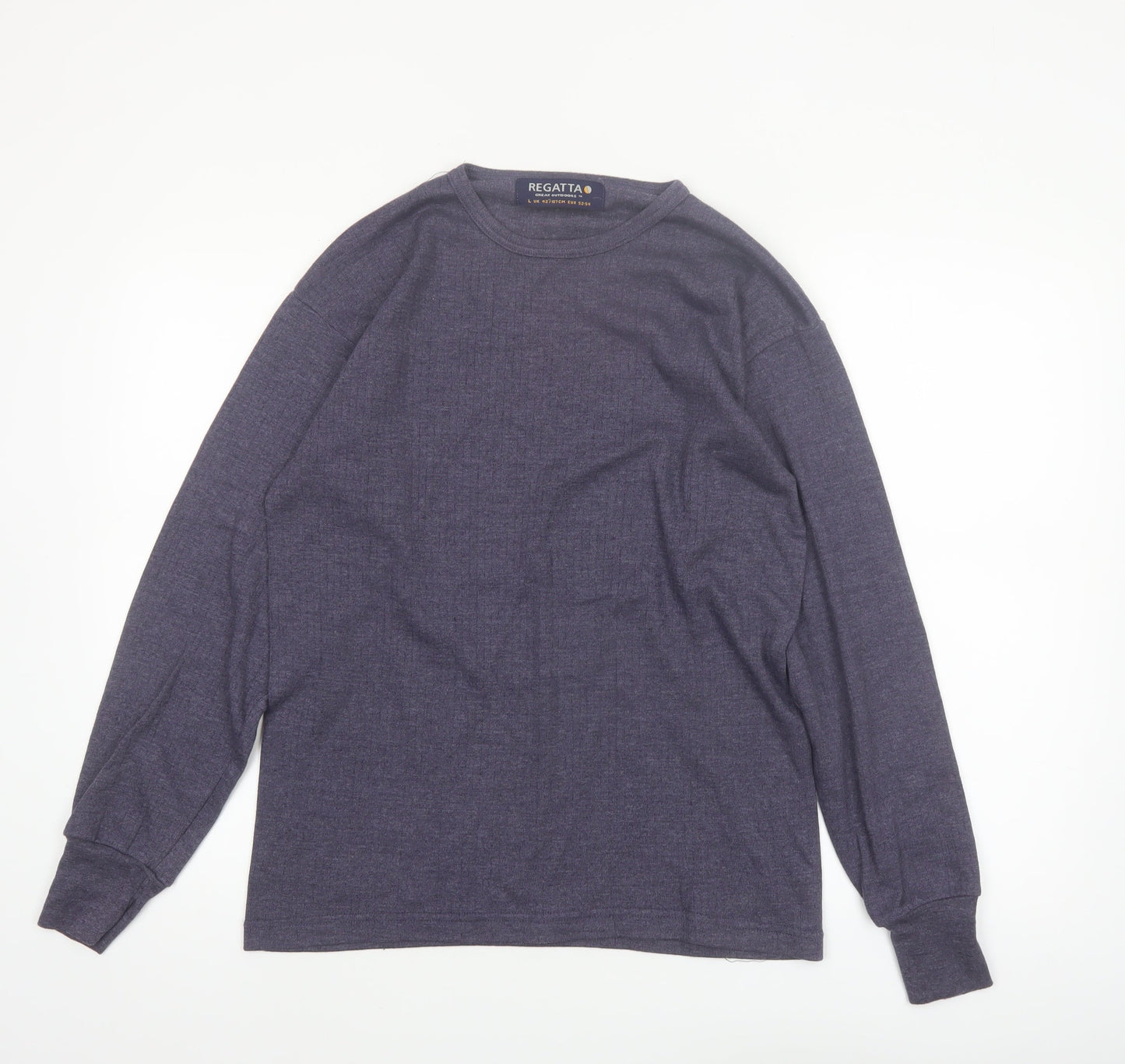Regatta Men's Grey Long Sleeve Activewear T-Shirt Size L