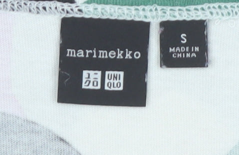 Uniqlo x Marimekko Women's Multicoloured Cotton Boxy T-Shirt Size S