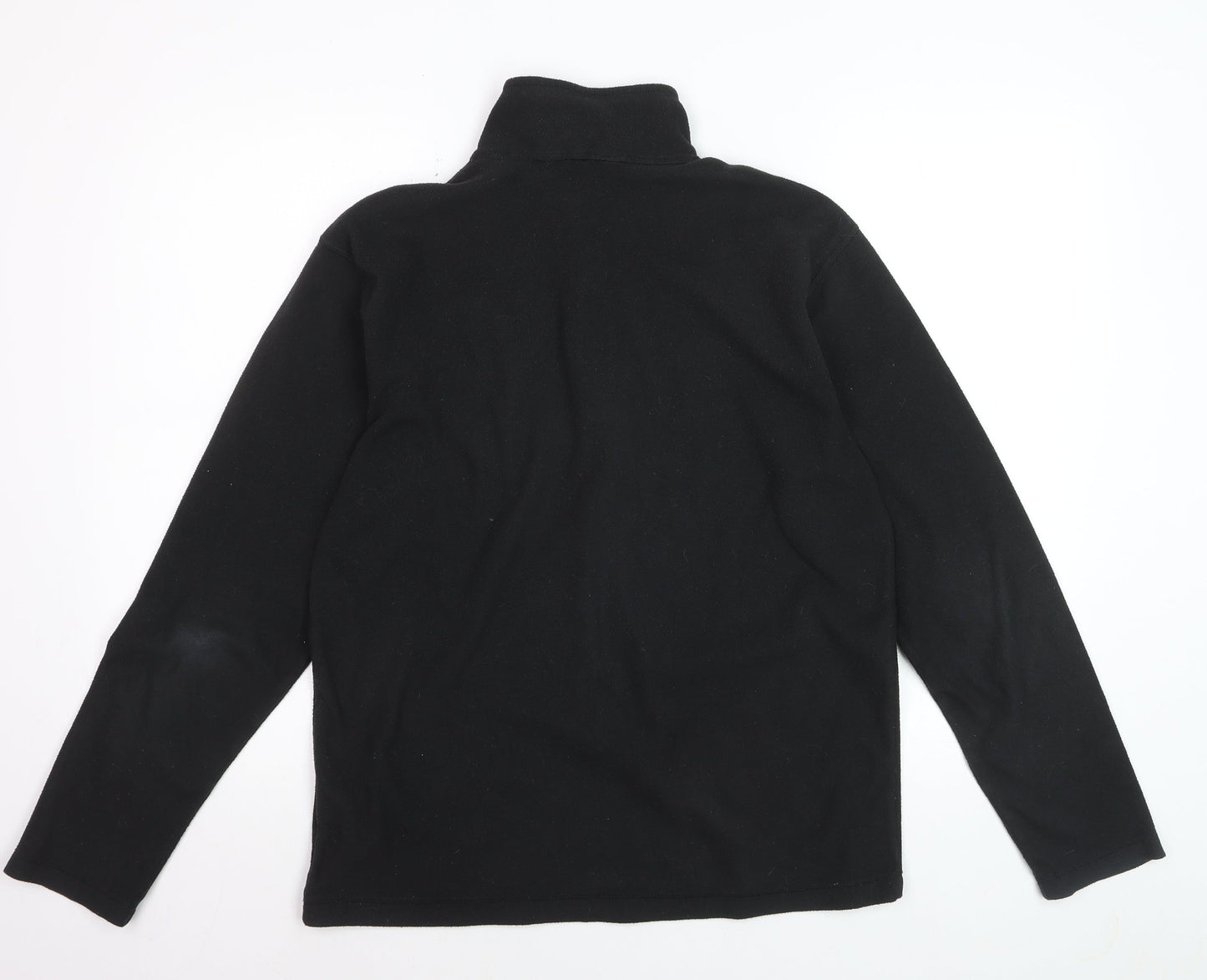 The North Face Men's Black Polartec Fleece 1/2 Zip Pullover Sweatshirt M