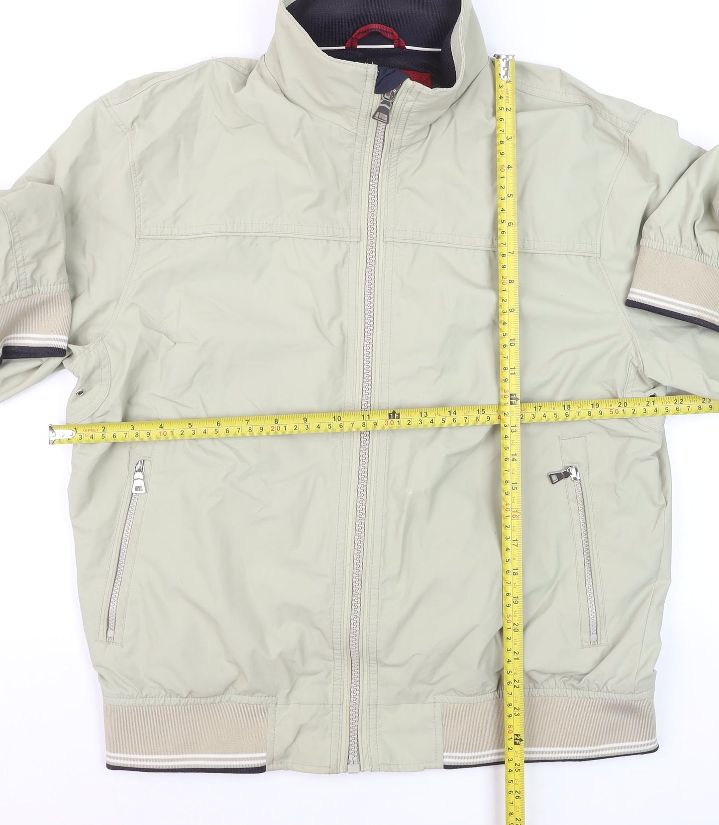 Marks and Spencer Blue Harbour Men's Beige M Windbreaker Jacket