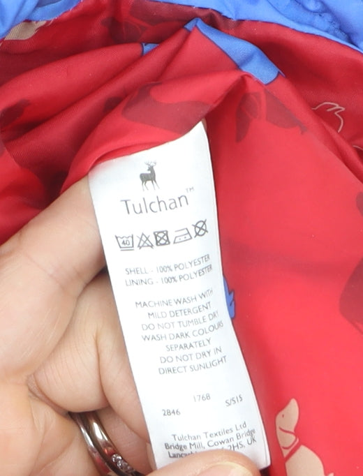 Tulchan Women's Blue Quilted Lightweight Waistcoat Size 16