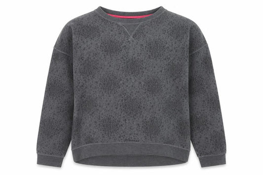 Boden Women Grey Pullover Sweatshirt L Soft Textured Casual Wear