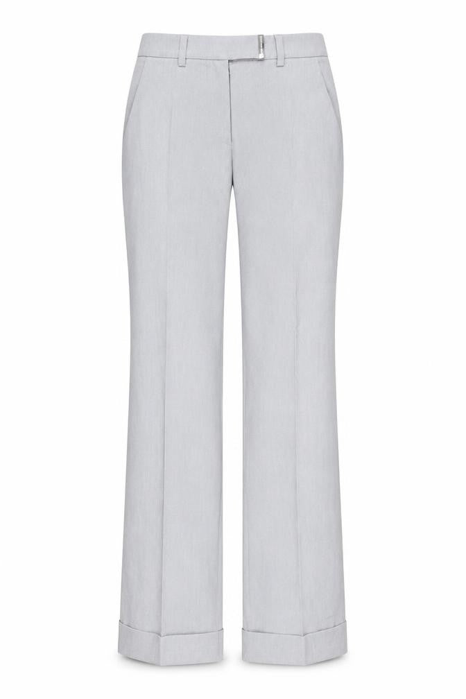 Versace Jeans Couture Women's Grey Slim Fit Trousers Size 12