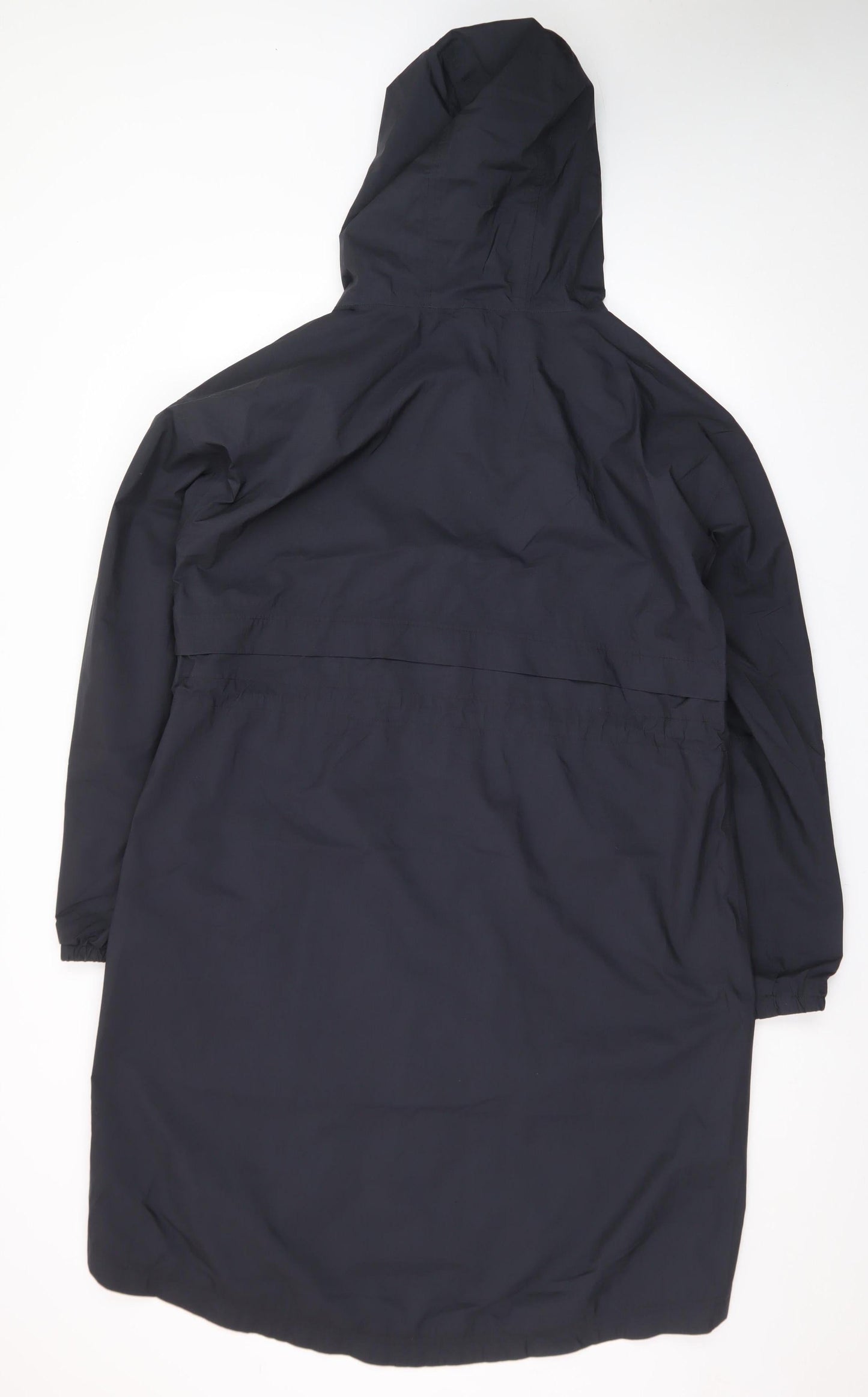 Seasalt Cornwall Blue Waterproof Hooded Rain Coat Jacket UK 42 Unisex
