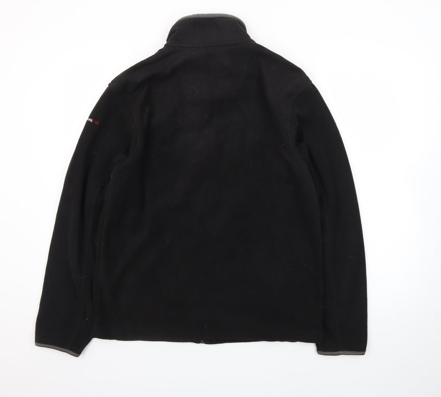 Regatta Men's Black Fleece Full Zip Outdoor Jacket Size S