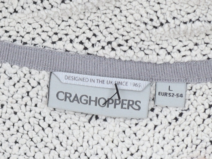 Craghoppers Women’s Beige 1/2 Zip Pullover Sweatshirt Size L