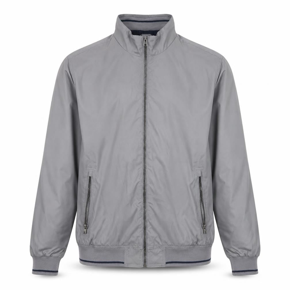 James Pringle Men's Grey Full Zip Basic Jacket Size M