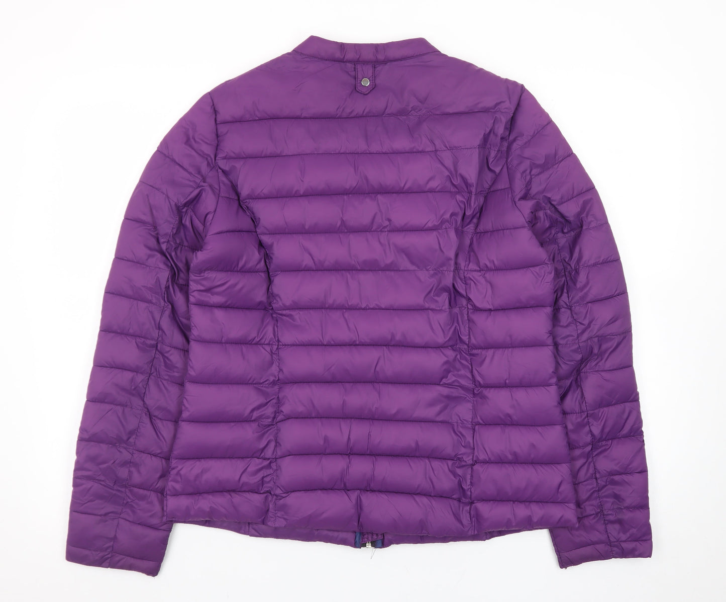 Pimkie Women's Purple Puffer Jacket Size L Quilted Casual Coat