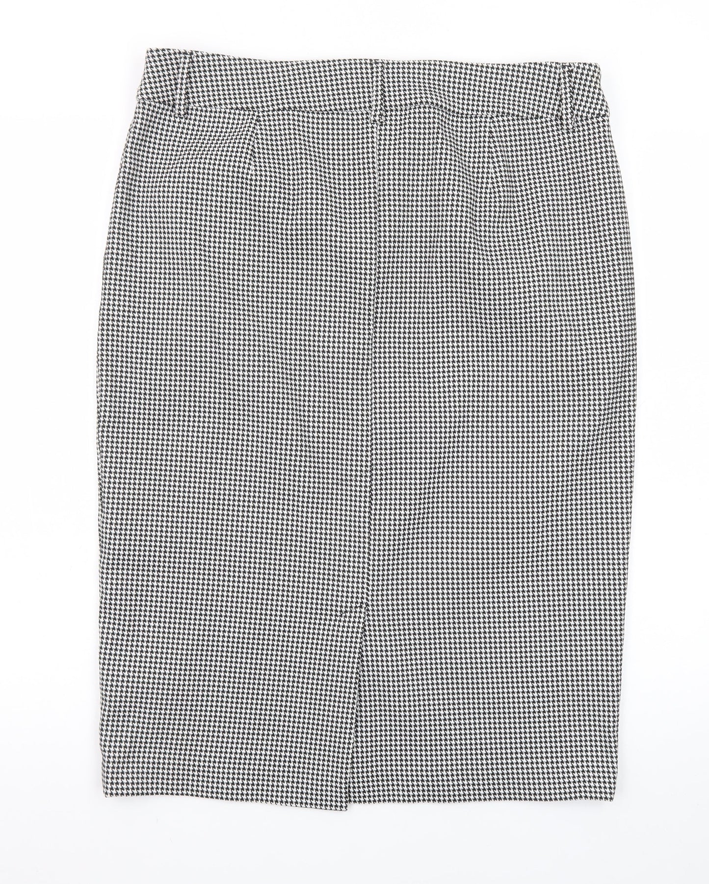 Marks and Spencer Women’s Black Check Pencil Skirt Size 16