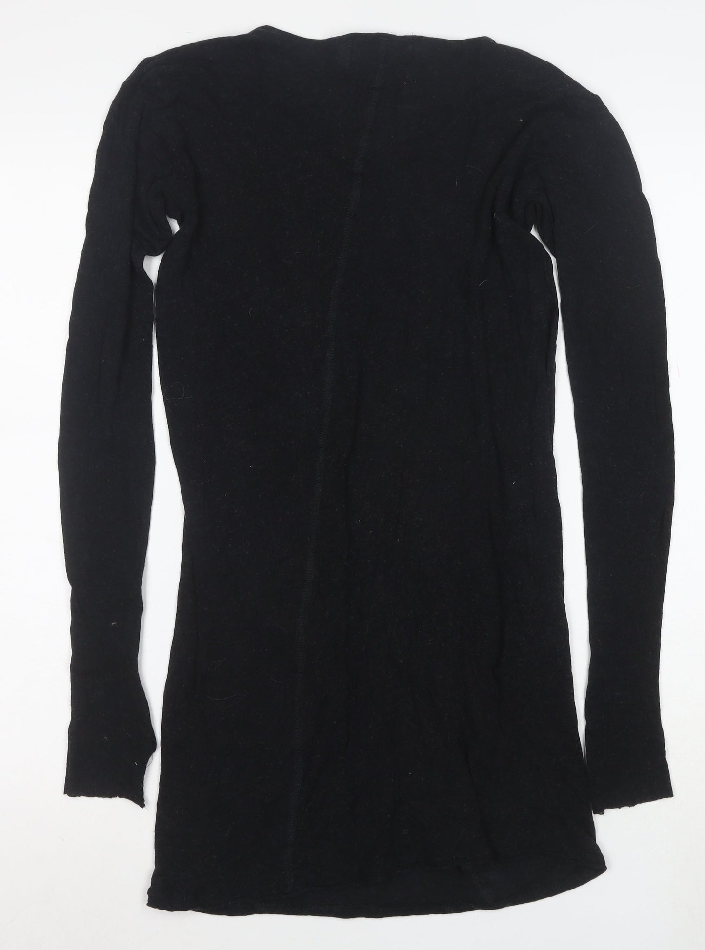 Window Dressing The Soul Women's Black S Bodycon Long Sleeve Dress