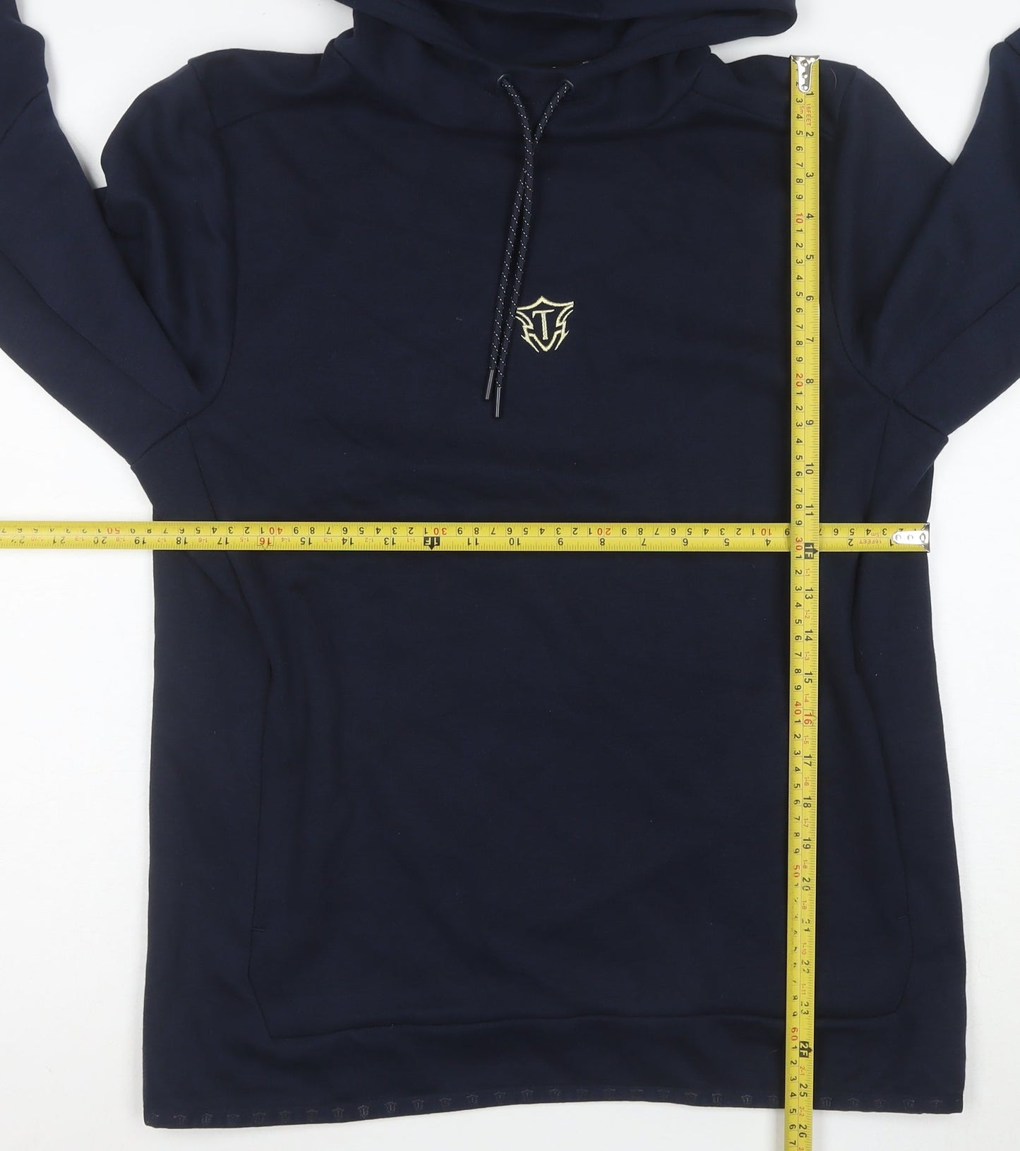 Timeless Trend Men's Blue Pullover Hoodie Size S