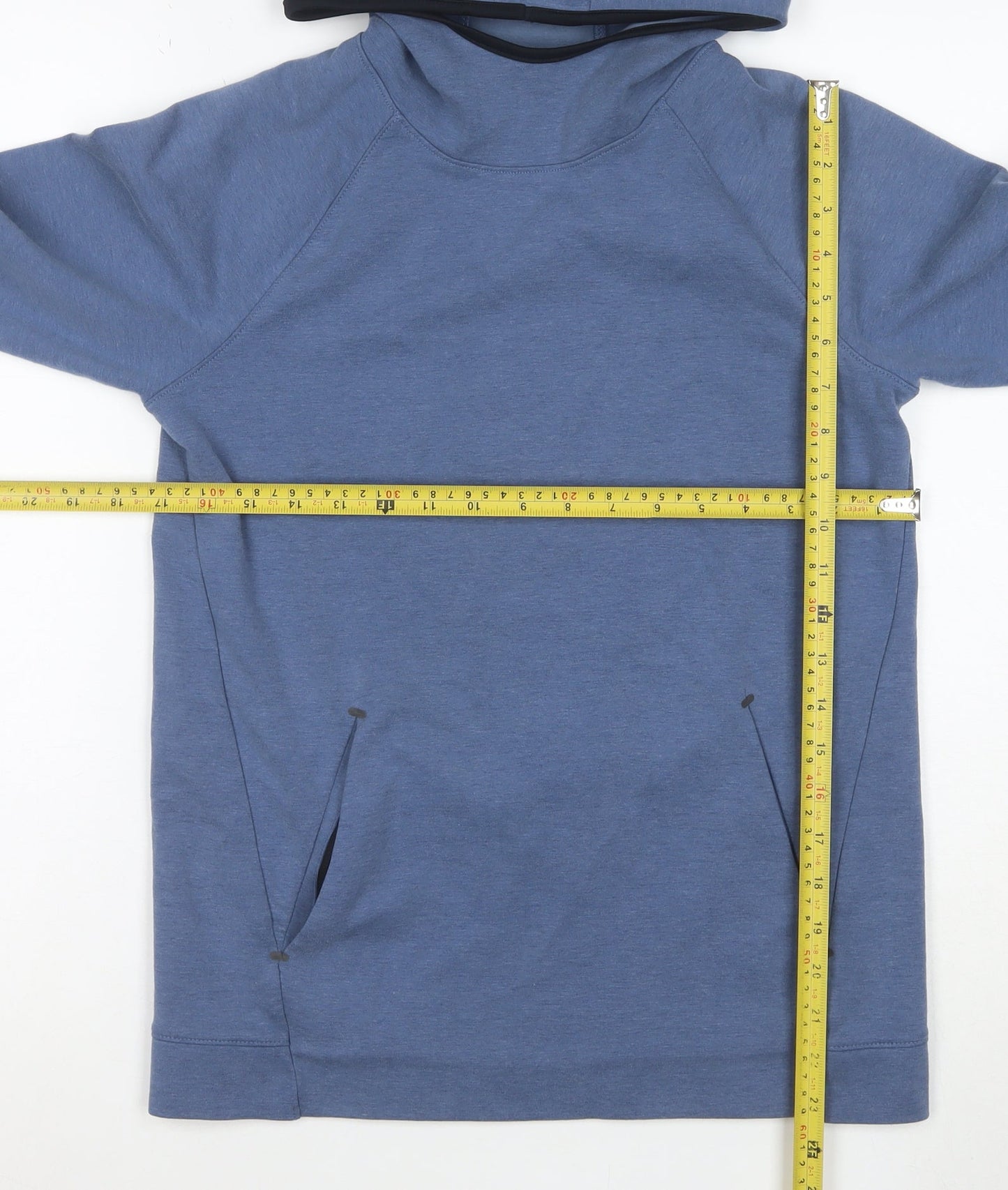Old Navy Active Blue Pullover Hoodie XL Lined Womens Long Sleeve