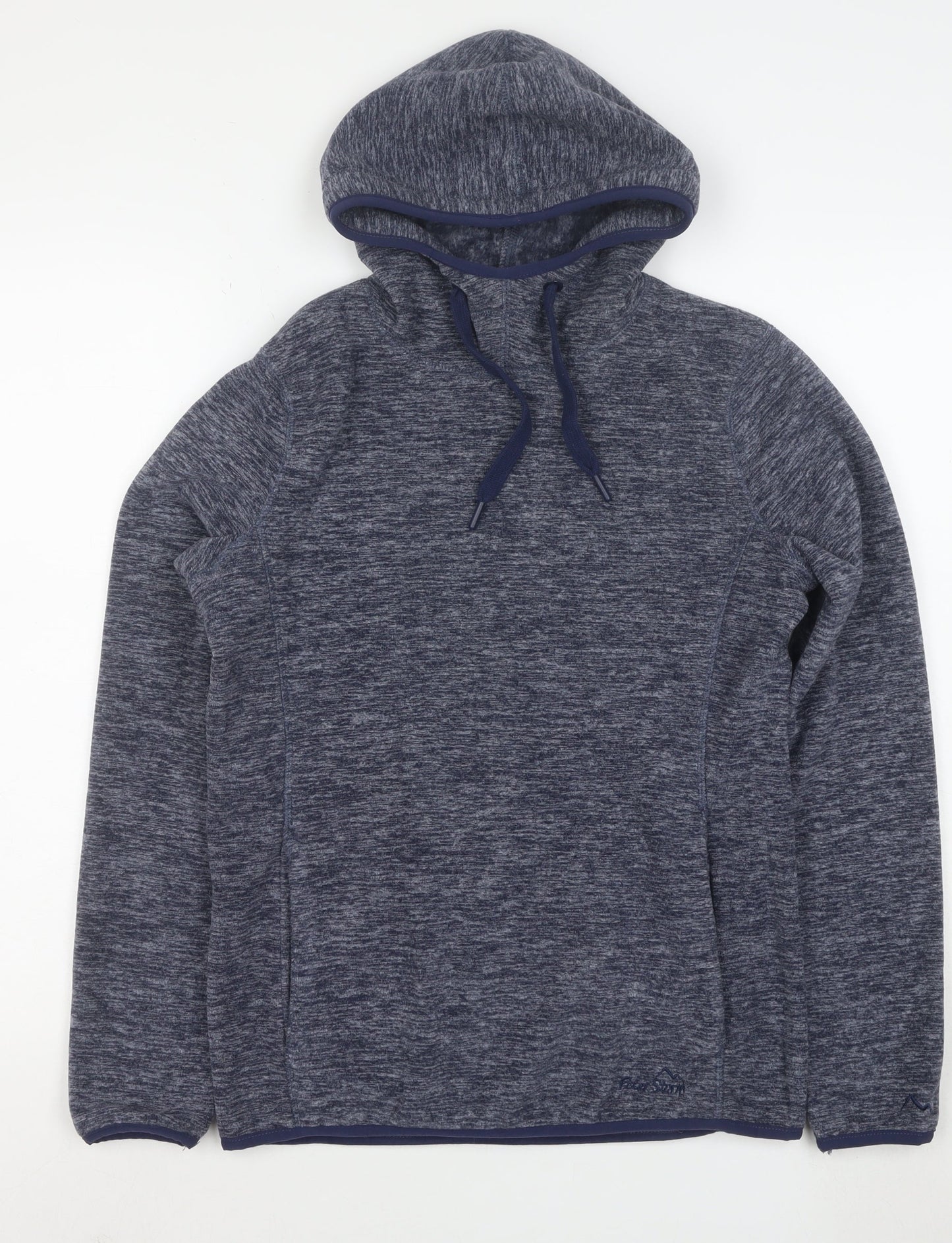 Peter Storm Women's Blue Size 10 Pullover Hoodie Fleece Sweatshirt