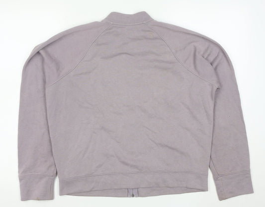 Under Armour Men’s Grey Full Zip Sweatshirt Size S Relaxed Fit