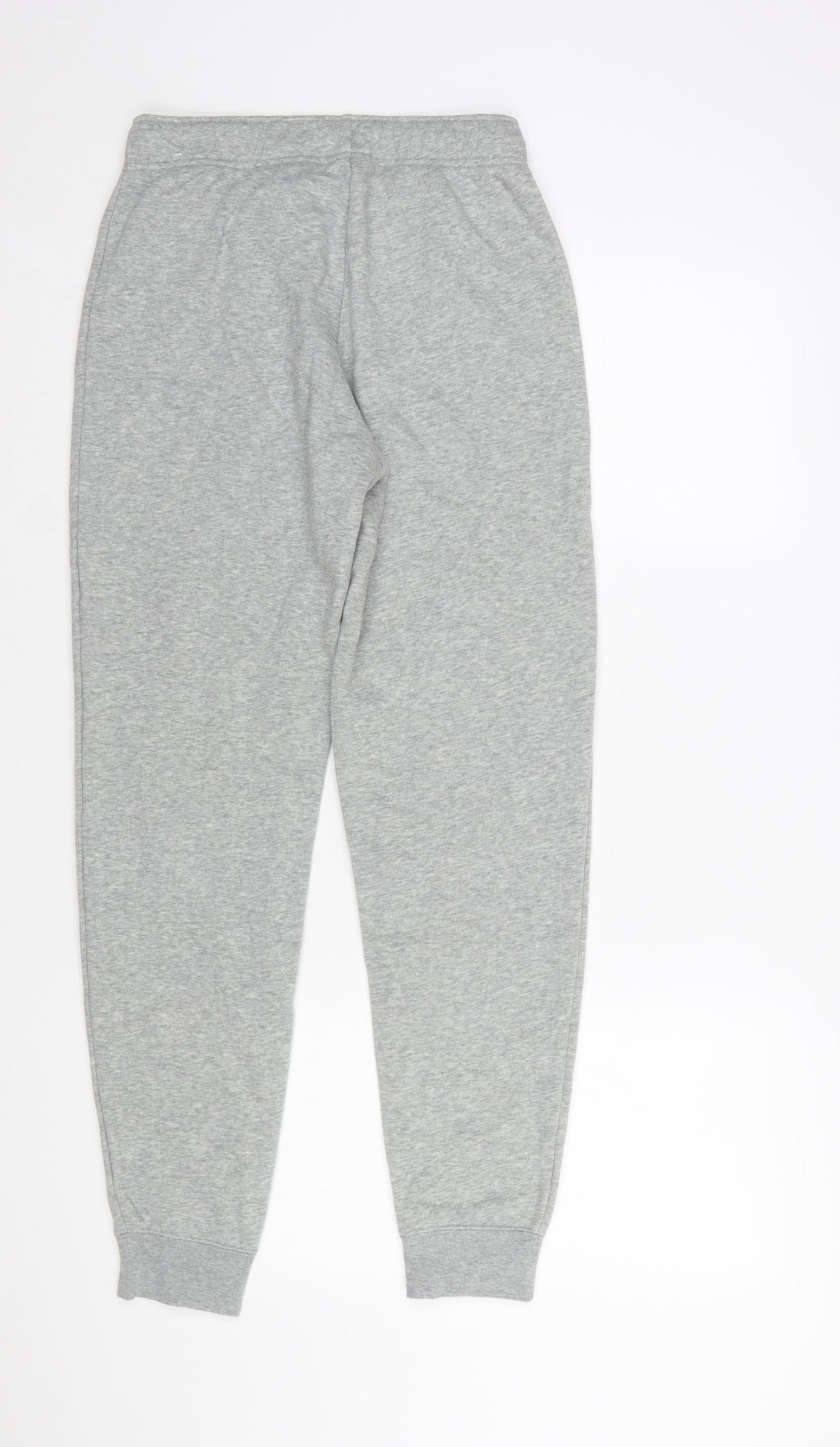 Nike Womens Grey Jogger Sweatpants Small Cotton Blend