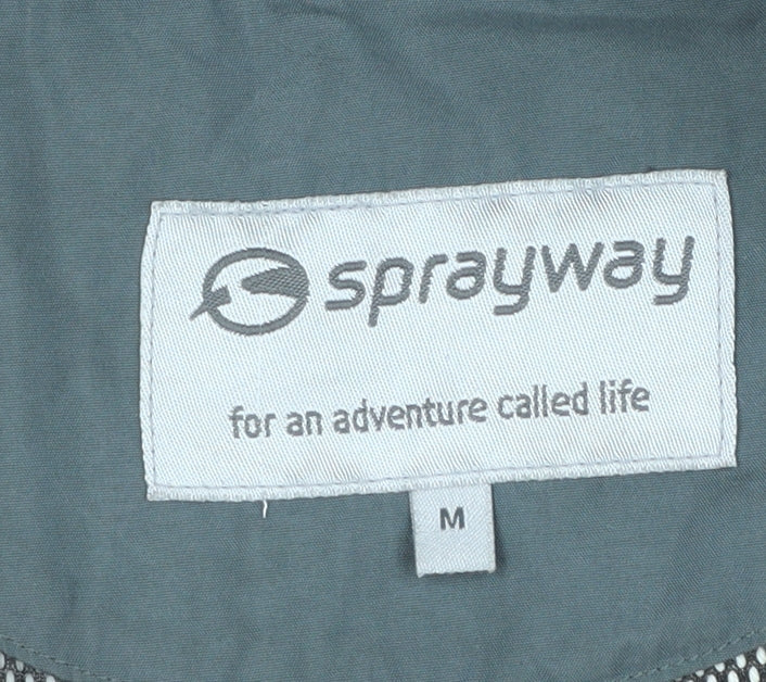 Sprayway Men's Blue Waterproof Gore-Tex Hiking Jacket Size M