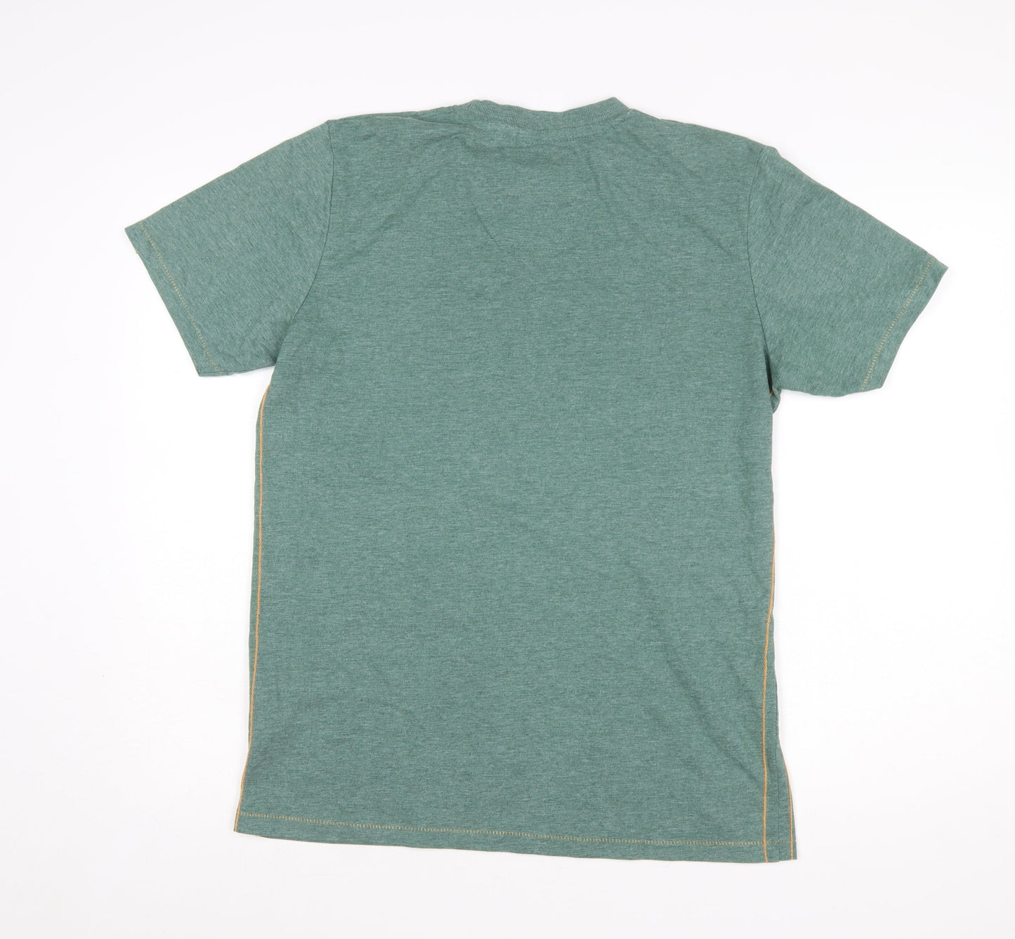Tokyo Laundry Men's Green Graphic Motorcycle T-Shirt Size M