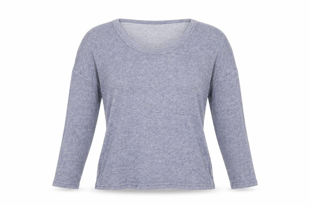 Old Navy Women’s Blue Scoop Neck Knit Pullover Jumper Size S
