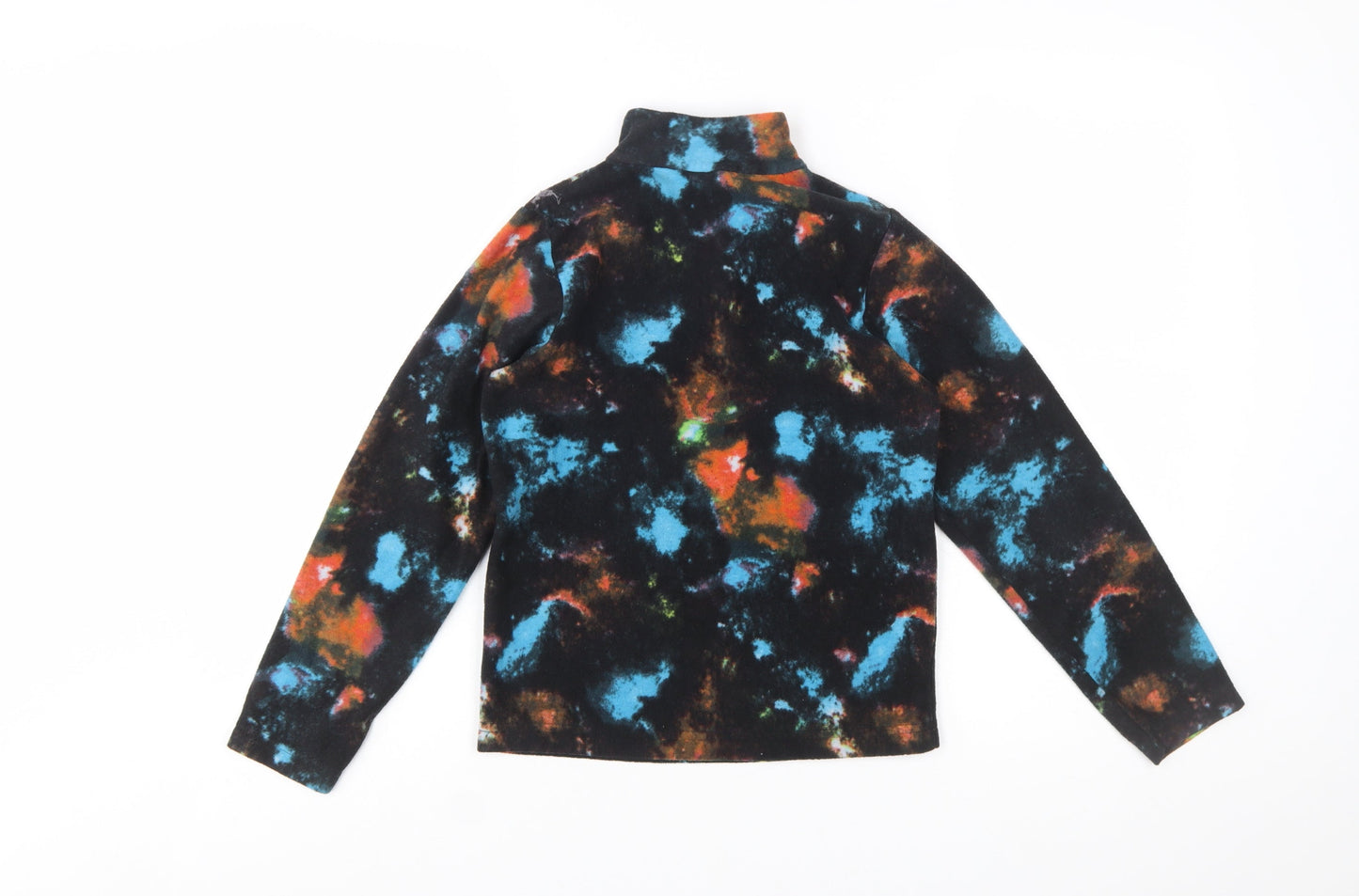 Mountain Warehouse Girls Multicoloured Fleece 1/2 Zip Pullover Sweatshirt 9-10 Years