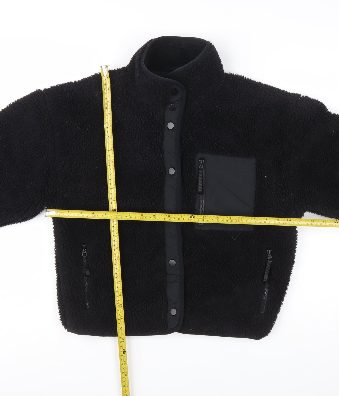 Fabletics Women's Black Fleece Lined Basic Jacket XS