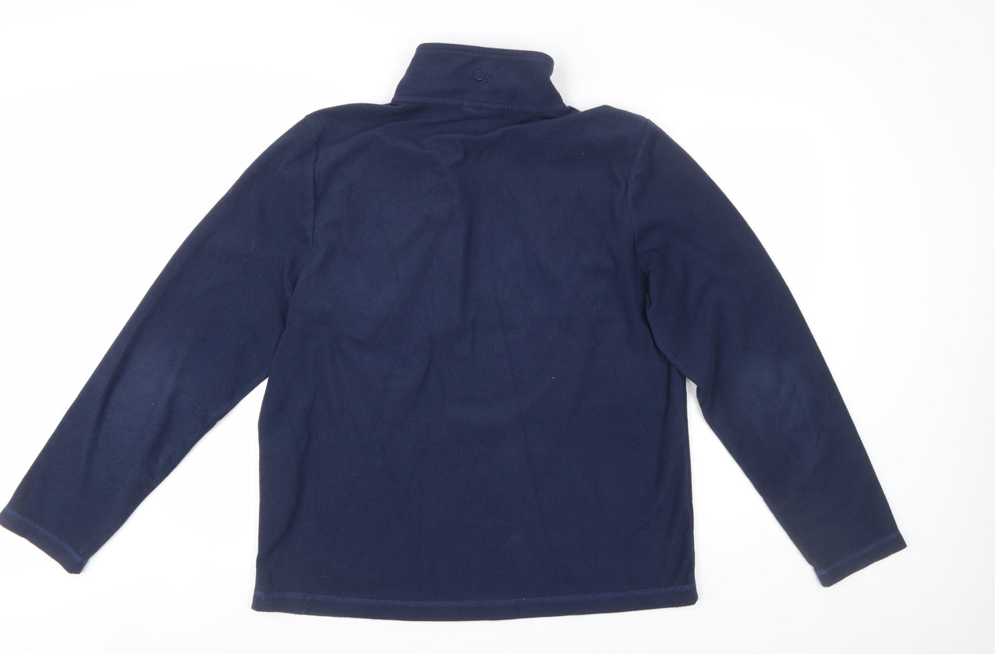 Craghoppers Men's Blue Fleece Pullover Sweatshirt L 1/2 Zip Outdoor