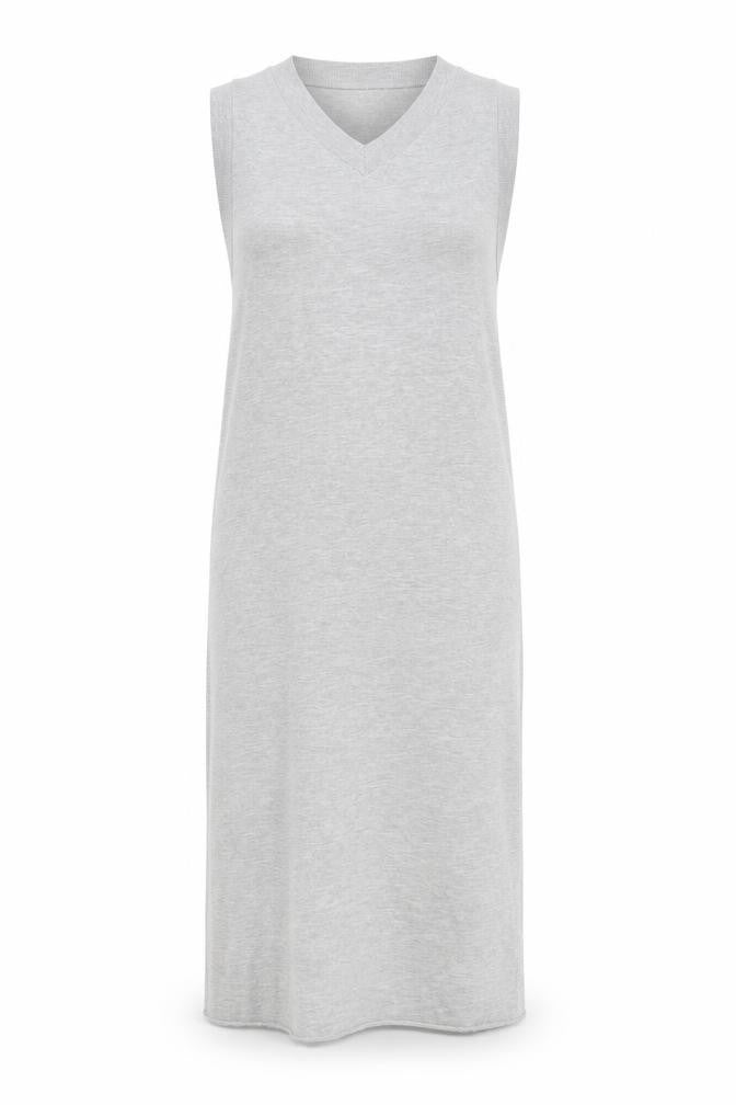Collusion Women's Grey Size 8 Sleeveless Tank Dress