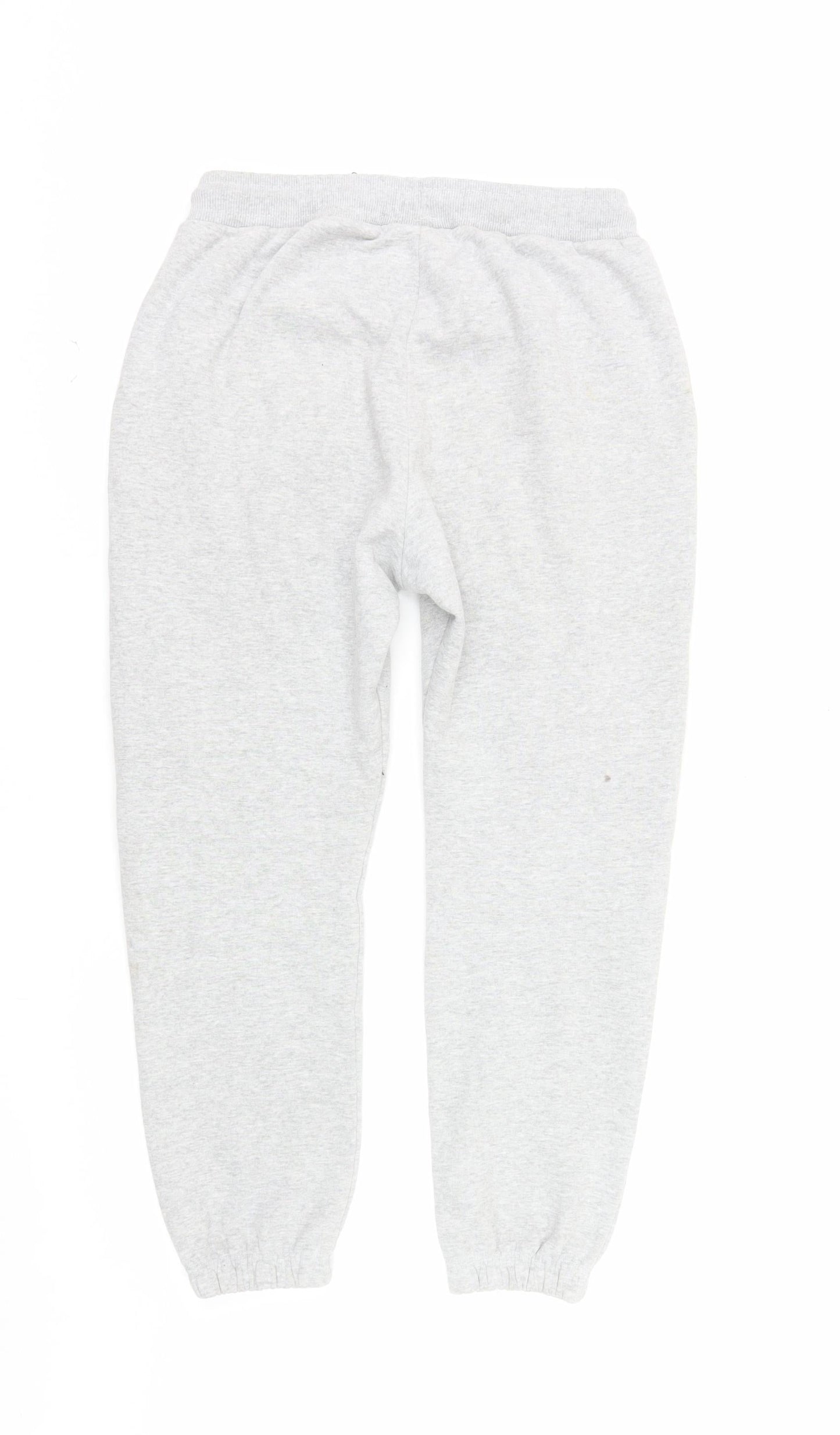 SikSilk Men's Grey Jogger Sweatpants Size S Fleece Activewear
