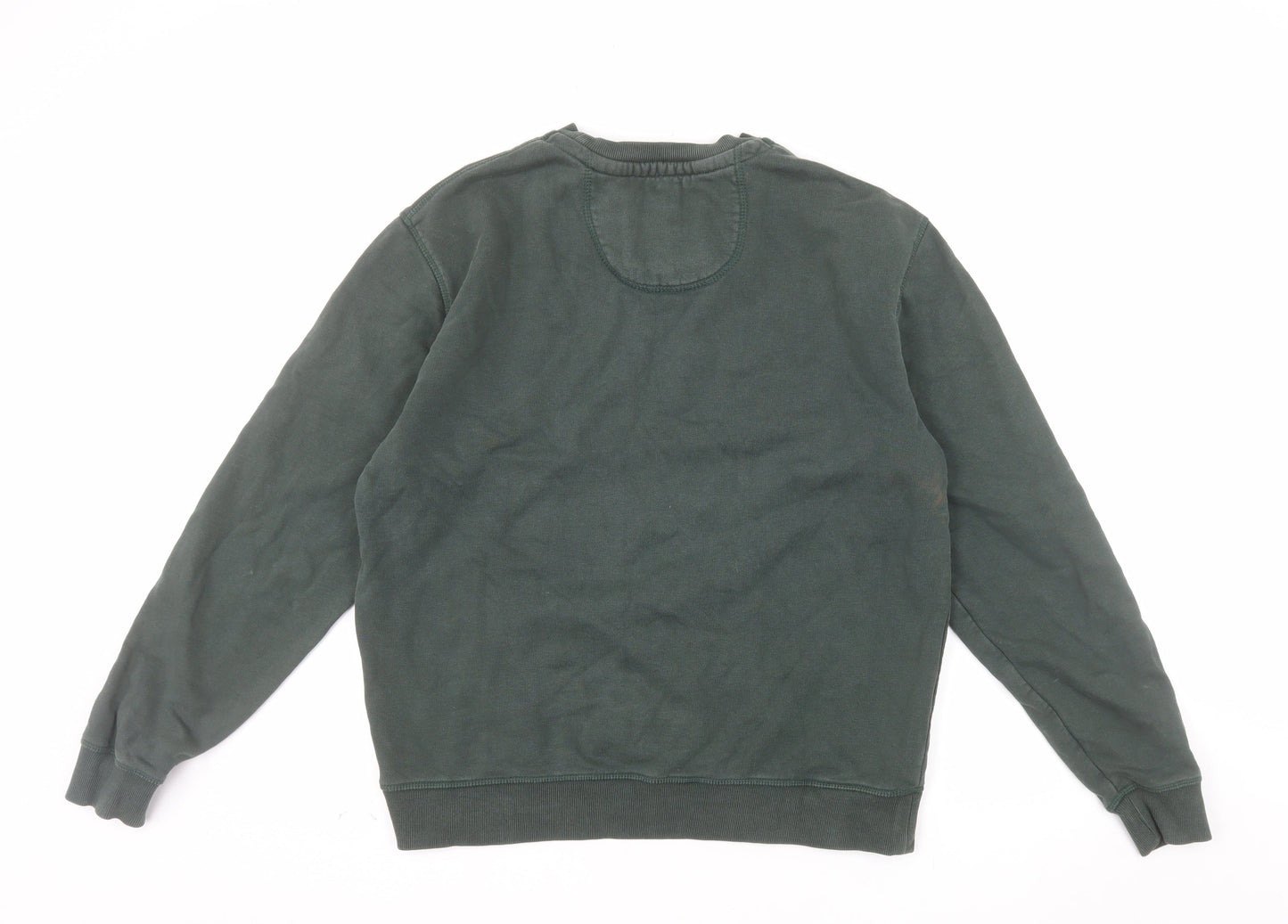 Jack Wills Mens Green M Crew Neck Pullover Sweatshirt