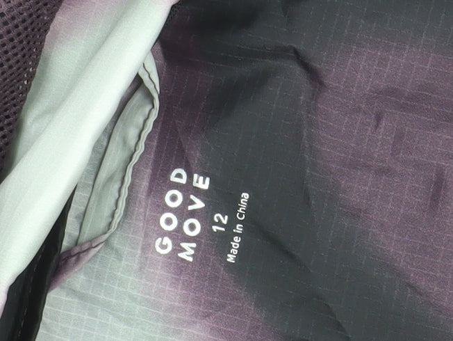 Marks and Spencer Goodmove Women’s Multicoloured Size 12 Hooded Rain Jacket