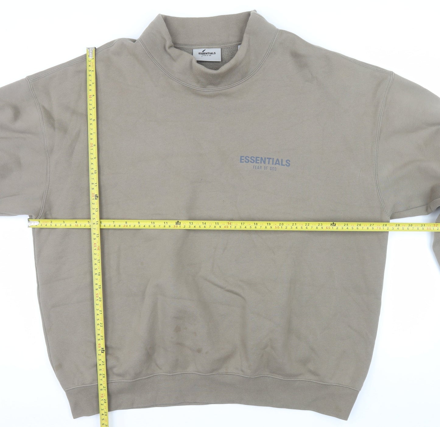 Fear of God Essentials Men's Brown XL Pullover Sweatshirt